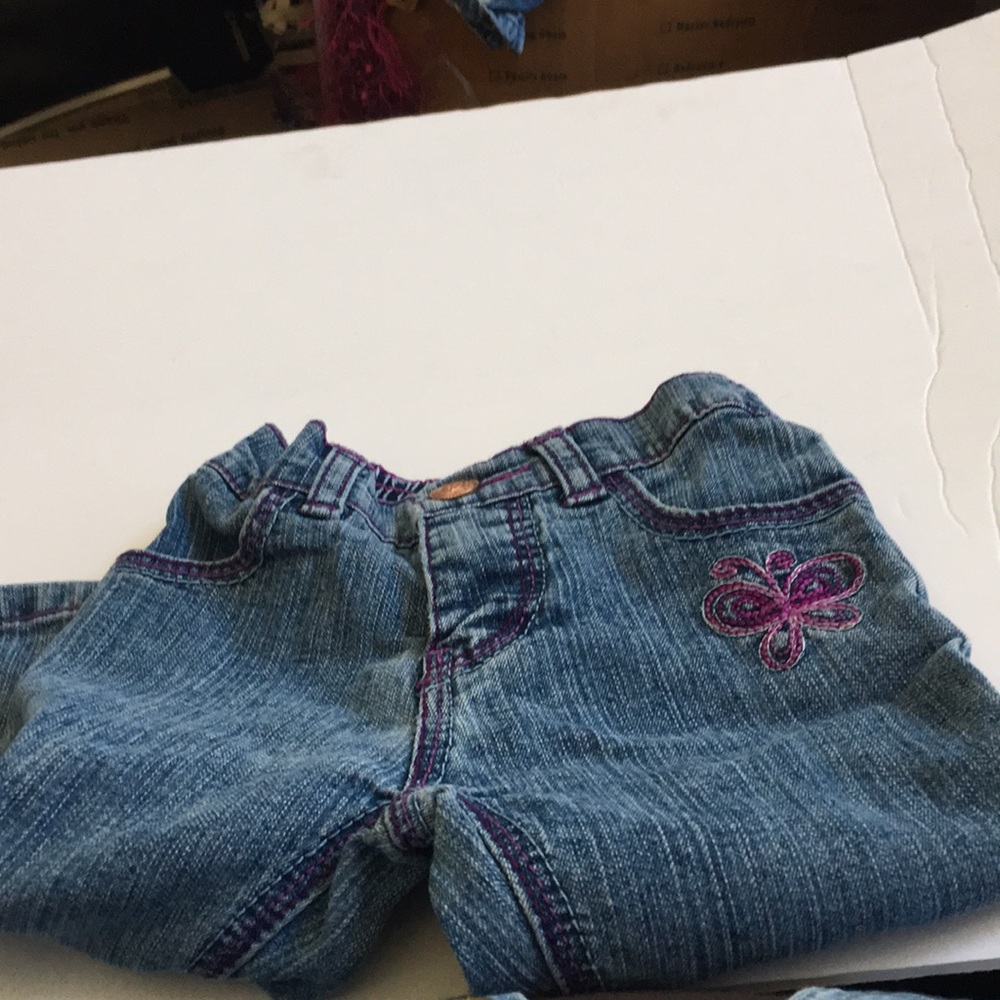 Little girls denim jeans 12 months